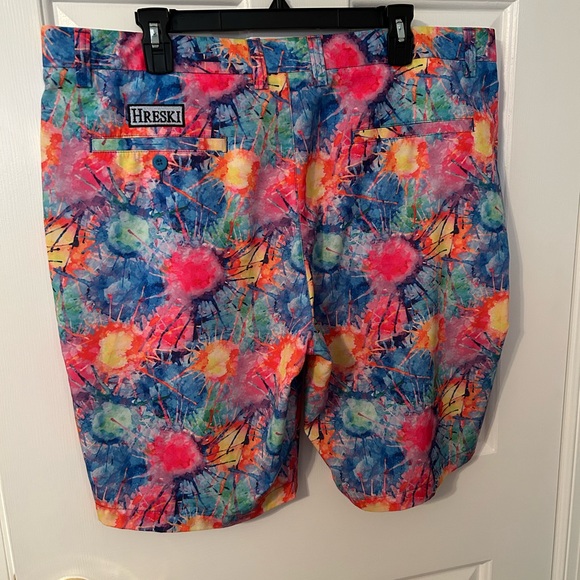 Men’s HRESKI Golf Shorts 40 - Picture 2 of 4